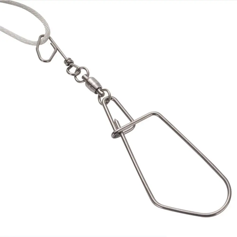 Conjunto de Espetos de Peixe Fivela de Bloqueio de Peixe Fio de Aço Inoxidável Portátil Multi-função Isca Pesca Stringer Acessório 1 Kit 5 Cheap Ferramentas de pesca