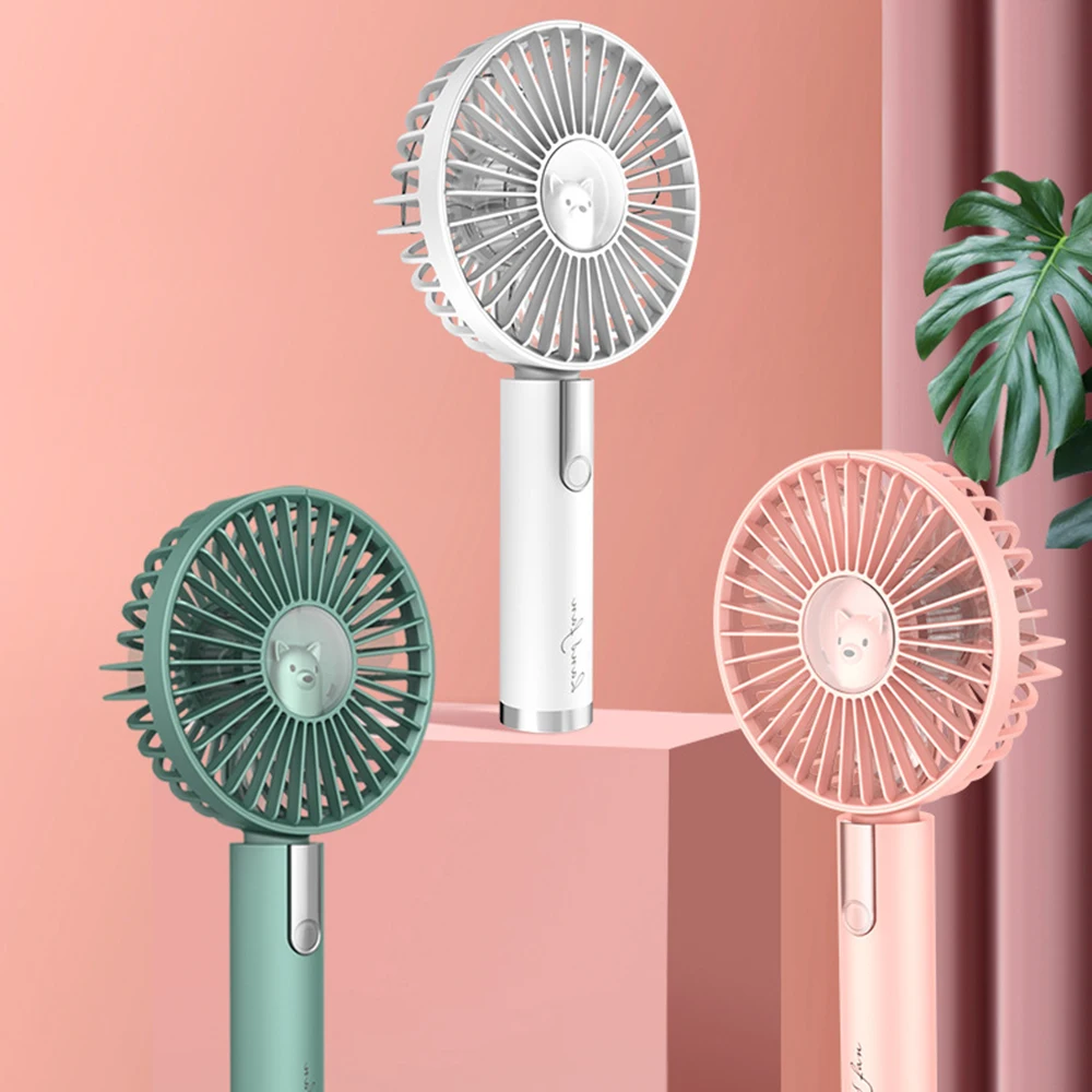 Summer Creative Souvenir Gift Mini Portable Handheld Fan Rechargeable Cooling USB Desktop Table Birthday | Дом и сад