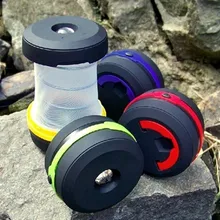 Открытый приключения выдвижной тент светильник винтажный складной походный светильник перезаряжаемый походный фонарь светодиодный большое количество