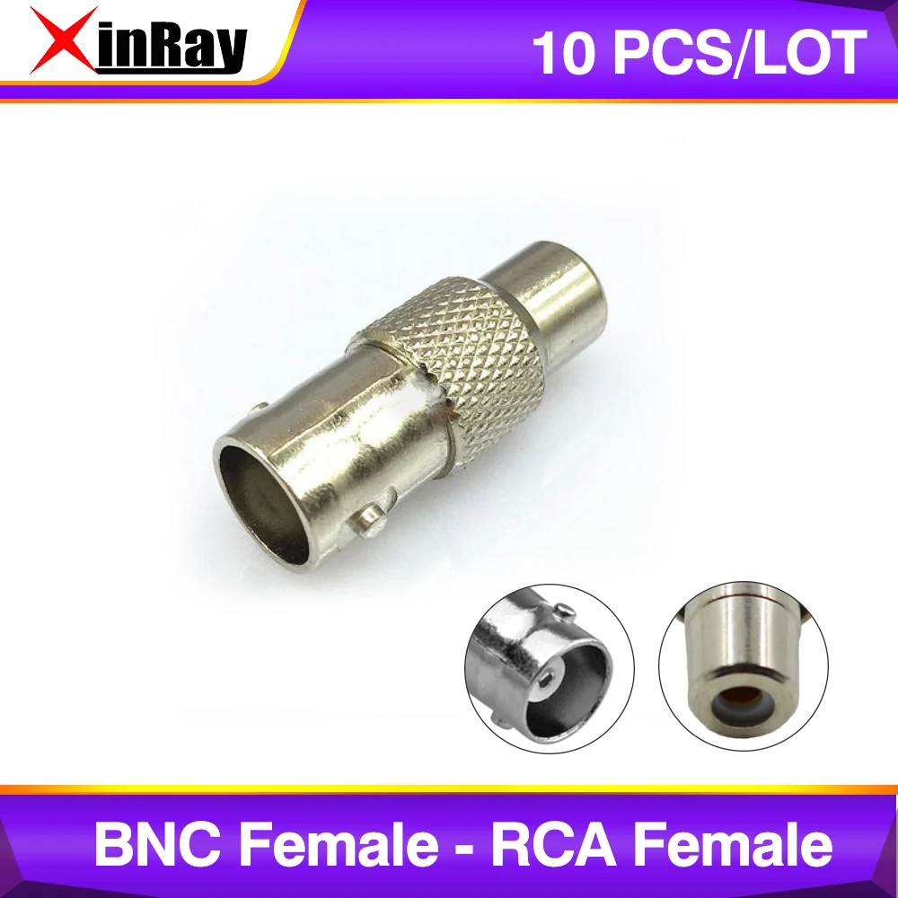 Бесплатная доставка высокое Quaility 10 шт./лот нью bnc RCA женский а . в адаптер