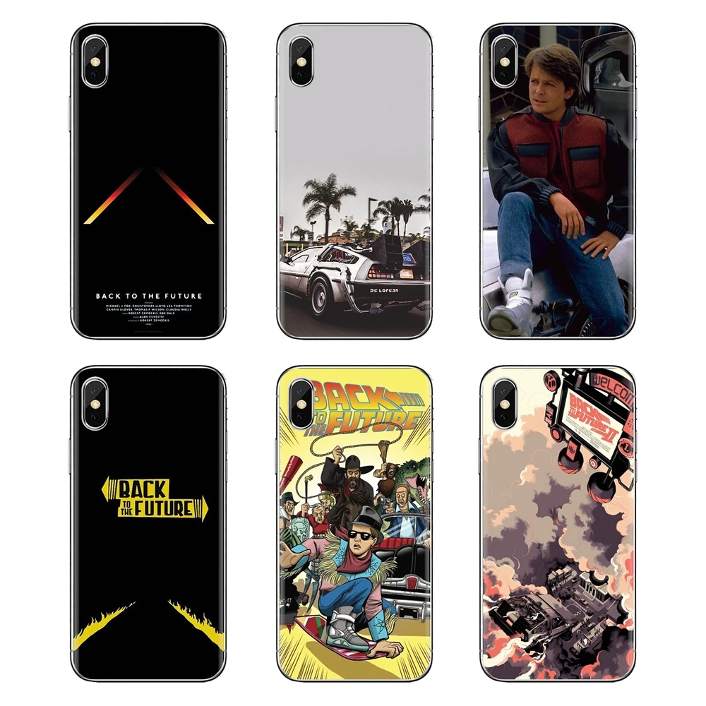 Housing Michael J. Fox Back to Future 1985 For Samsung Galaxy S2 S3 S4 S5 MINI S6 S7 edge S8 S9 Plus Note 2 3 4 5 8 Coque Fundas |
