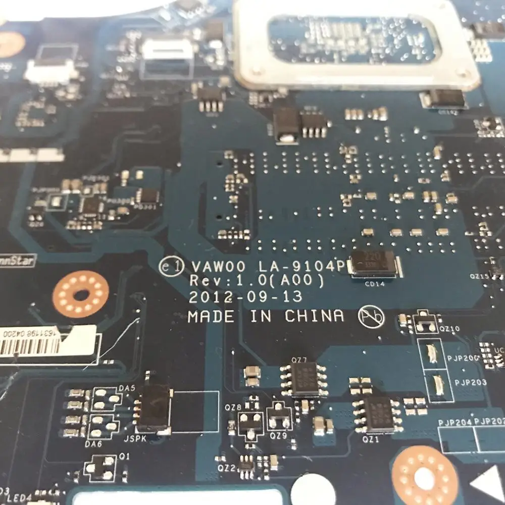 CN-0760R1 материнская плата для ноутбука Dell Inspiron 3521 5521 Материнская плата ноутбука VAW00 LA-9104P SR0XL I5-3337U DDR3L полностью протестирована