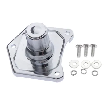 

HEAVY DUTY Solenoid Cover Push Button Starter for Harley Twin cam Silver