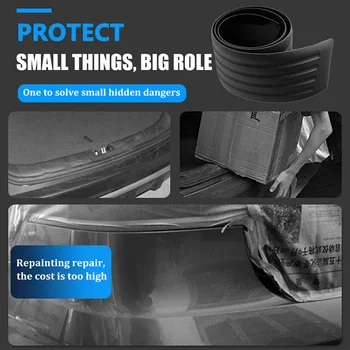 

Stickers For Renault Clio Duster Megane 2 3 Laguan 2 Captur Niva Car Trunk Rear Bumper Trim Guard Plate Protector