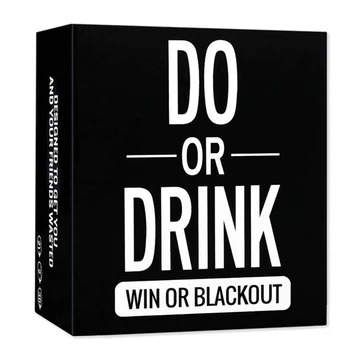 

Game Card Party Supplies Do or Drink Gift Game Card Drinking Card Board Game Camping Party Game Card Crazy Drinking Card