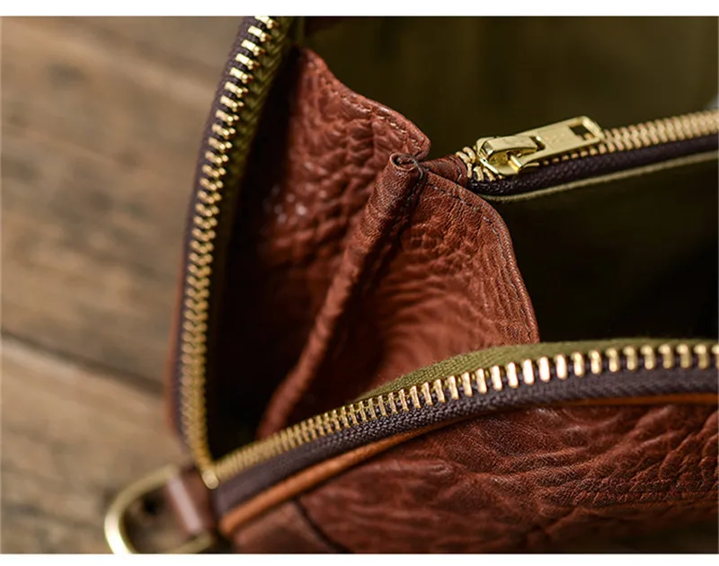 PNDME vintage luxus echtes leder männer handtasche mode lässig hohe qualität natürliche echte rindsleder jugend telefon tablet brieftasche – Detail 11