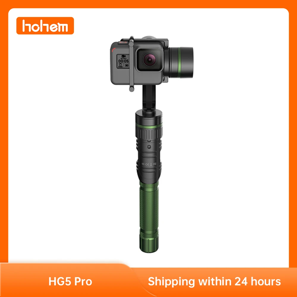 Hohem HG5 PRO 3 осевой ручной карданный стабилизатор из алюминиевого сплава для экшн