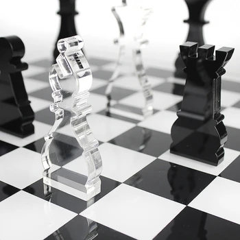 

DIY Crafts Chess Board Casting Silicone Mould Making Tools Crystal Epoxy Resin Mold