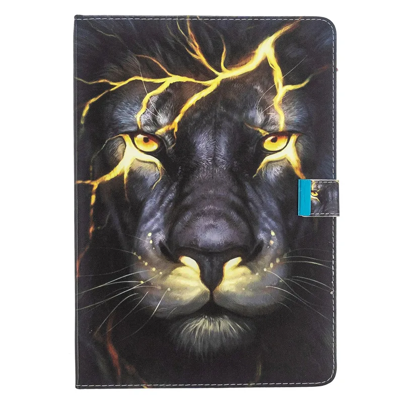 Чехол wekays для Coque iPad 10," кожаный чехол с рисунком льва для iPad 10,2 7го поколения A2200 A2198 A2232 чехол s