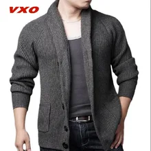 Новинка, мужской свитер, лаконичный свитер, пальто, кардиган, мужской тонкий кардиган с декоративными пуговицами, мужской свитер, мужской кардиган