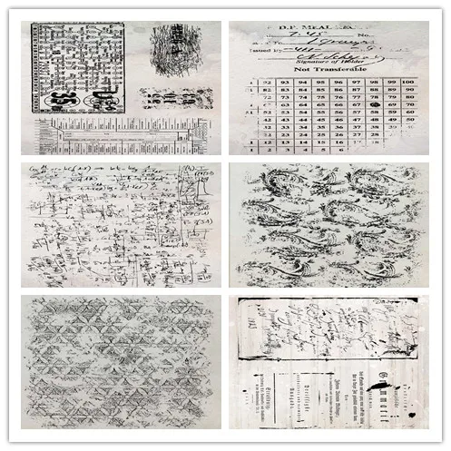CLEAR STAMP background number DIY Scrapbook Card album paper craft silicon rubber roller transparent stamps 1125