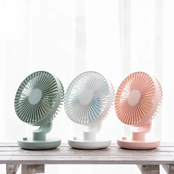 

Mini Air Circulation Fan 90 Degree Rotation Strong Wind Power Usb Charging Low Noise High Wind