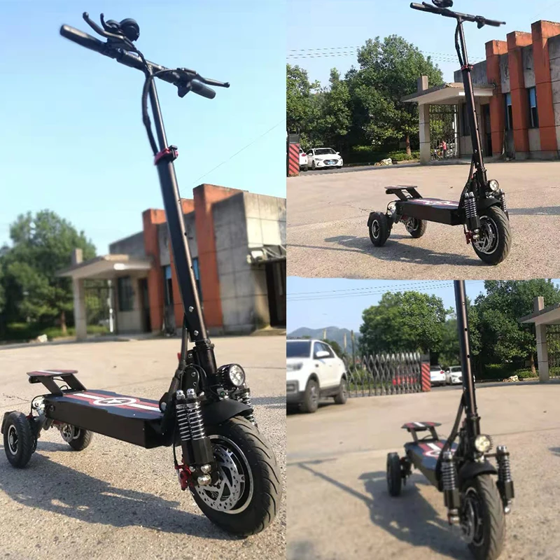 36V48V1000W E скутер 11 дюймов складной 3 колеса Передний мотор для центрального