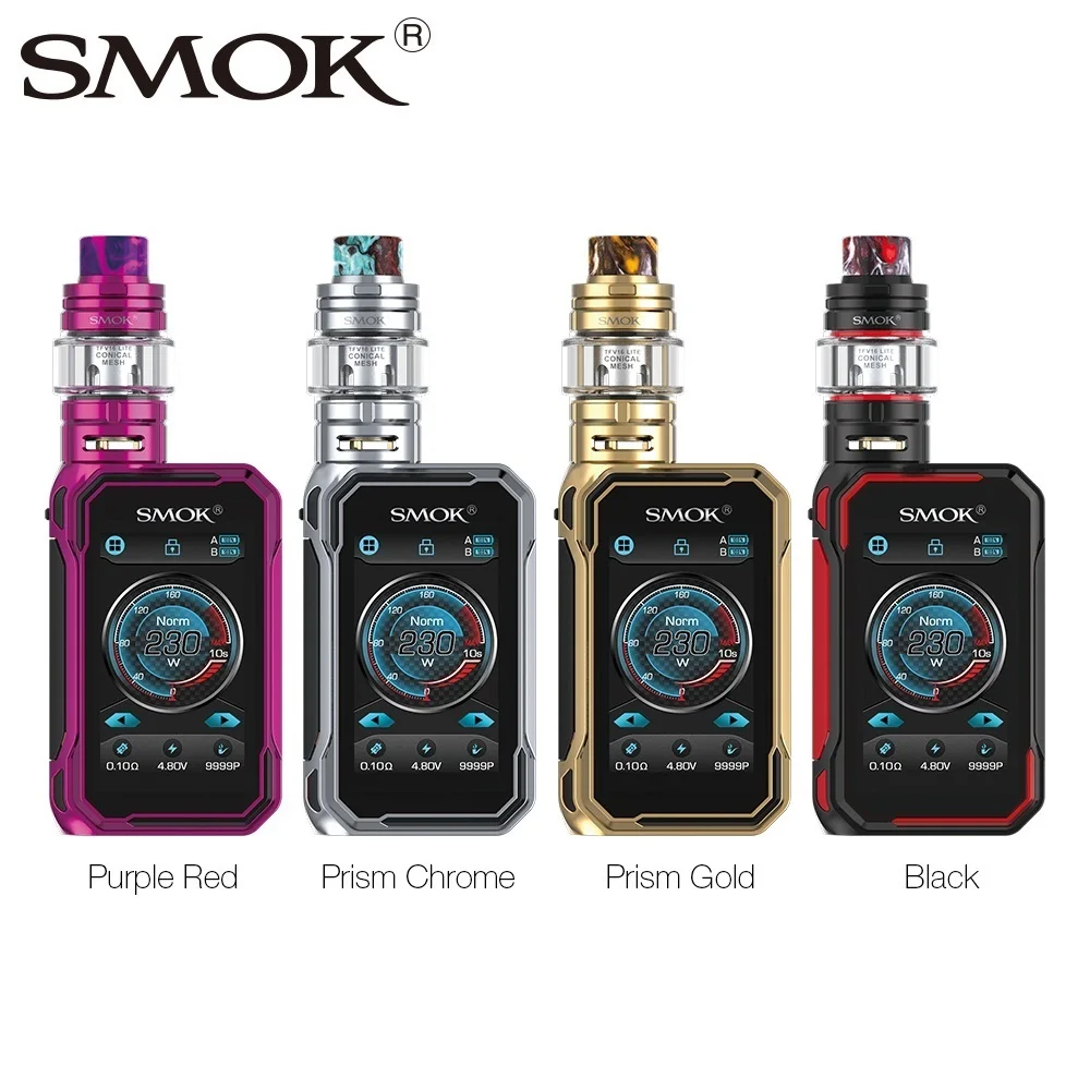 Оригинальный 230 Вт SMOK G PRIV 3 комплект G-PRIV Вт/TFV16 Lite бак 5 мл без 18650 батареи и 2