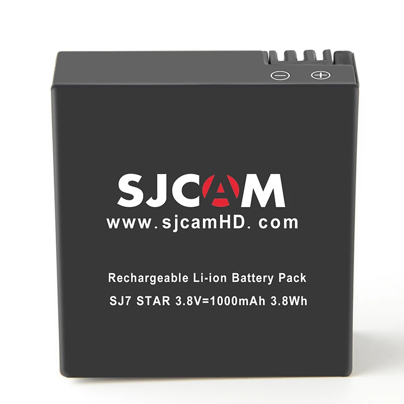 SJCAM SJ7 Star Аккумулятор 1000 мАч литий ионный дополнительный аккумулятор зарядное