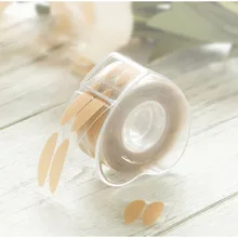 Невидимая двойная паста для век Прозрачная Самоклеящаяся Двойная лента для глаз инструмент для макияжа натуральный Невидимый рулон волокна двойное веко p