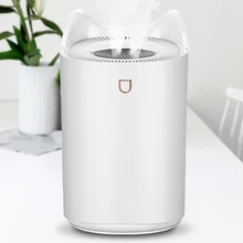 3300ml ultradźwiękowy nawilżacz powietrza dwuportowy silny dyfuzor USB ze zmiennym oświetleniem LED Fogger Mist Maker dla biura