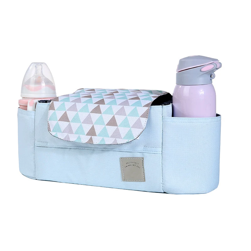Универсальная коляска, накладные карманы на кровать, бутылка для молока, большая емкость, Детская сумка для подгузников, мам, сумка для подгузников
