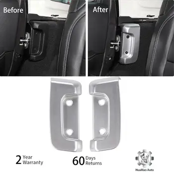 

Rear Door Lock Protection Cover Protector Trim For Jeep Wrangler JL 2018+ Silver