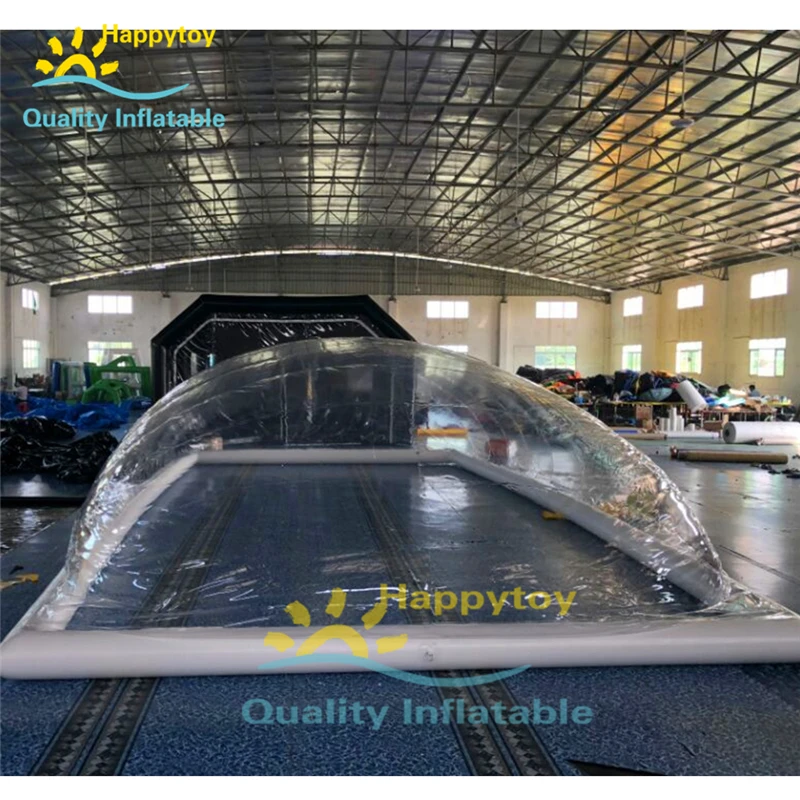  Outdoor withstand wind provide pools clear inflatable pool dome tents for cover pool tent