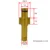 Пеногенератор snow foam lance soap sprayer car foam washer для Huter W105-P M135-PW M165W-PW W165QL W195QL Мойка высокого давления