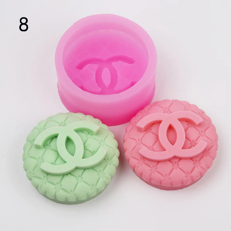 High Quality 3D X Letter Cake Moulds Baking Decoration Mold Tools DIY Silicone Liquid Fondant Candy Soap Mold3