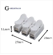 10 pcs/lot Lossless Joint Blue/Red/Yellow Crimp Terminal Quick Lock Wire Electrical Cable Connectors Clip Wire lip
