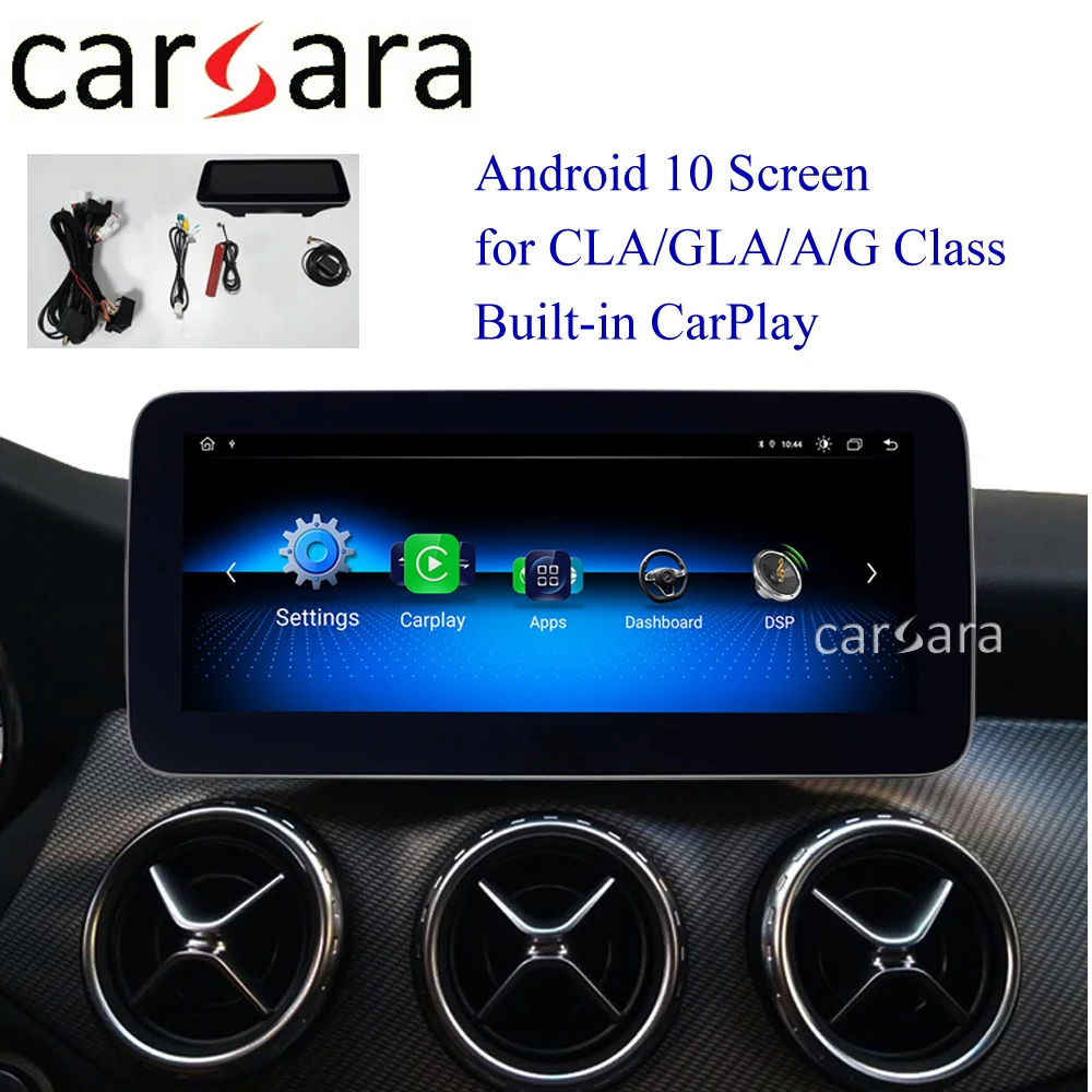 Головное устройство для Mercedes CLA/GLA/A Class Smart Radio Stereo 10 25 большой экран W176 X156 C117 GPS