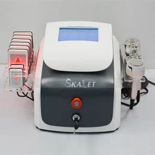 Многофункциональная 40K кавитация Вакуумная Ультразвуковая Липосакция радиочастотный лазер для подтягивания кожи машина для похудения с липо лазерными подушечками