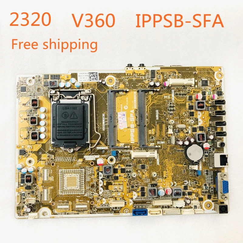 For DELL Inspiron One 2320 Vostro 360 AIO Motherboard IPPSB-SFA 06D4YP Mainboard 100%tested fully work best motherboard 