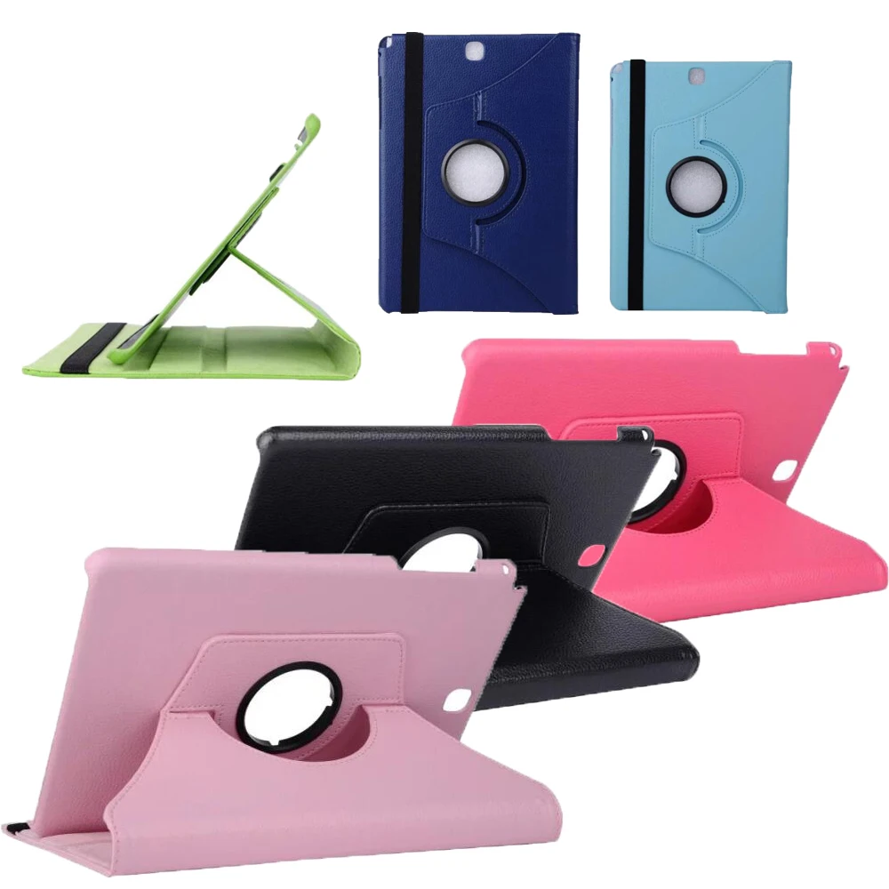 360 Degree Rotation Magnetic Fold Cover Stand Case For Samsung Galaxy Tab A 10.1 T580/T585N 9.7 T550 S2 9.7 T810 E 9.6 T560 T565