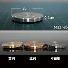 Декомпрессия Настольный гироскоп металлический перевод монета гироскоп снятие давления внутренний креативный гироскоп подарок на удачу