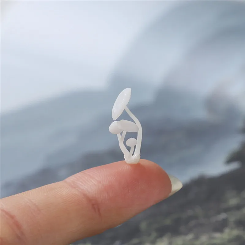 3 шт./лот 3D микро пейзаж мини грибной орнамент Плесень DIY ручной работы украшения для ногтей заполнение миниатюрные формы домашний декор