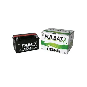

BATTERY FULBAT YTX7A-BS C/ACID (6)