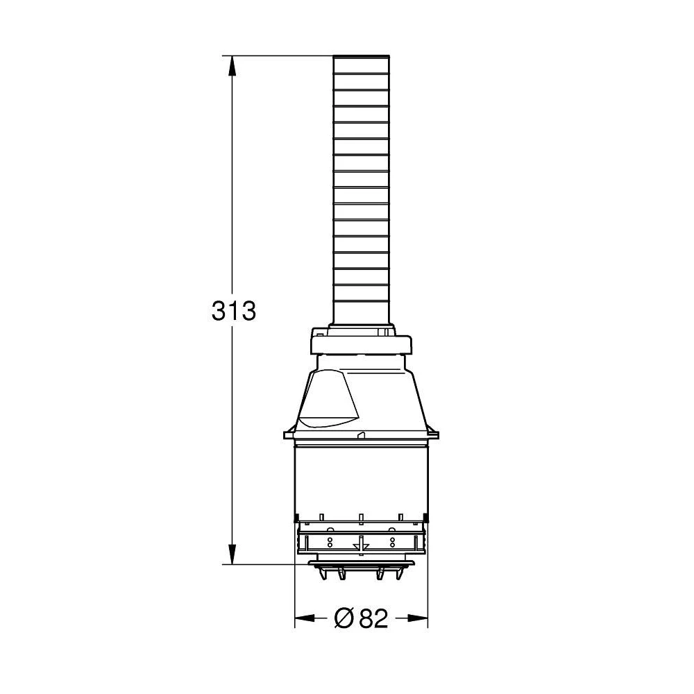 Flush valve Grohe Servo For bathroom Toilet bowl with a jar Smart bowls ceramic automatic Biotoilet Valves Toilets Parts Fixture Home Improvement |