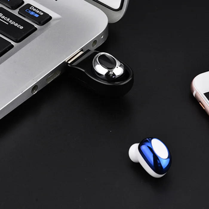 Мини Bluetooth наушники невидимые наушники-вкладыши usb зарядка Спортивные Беспроводные наушники LHB99