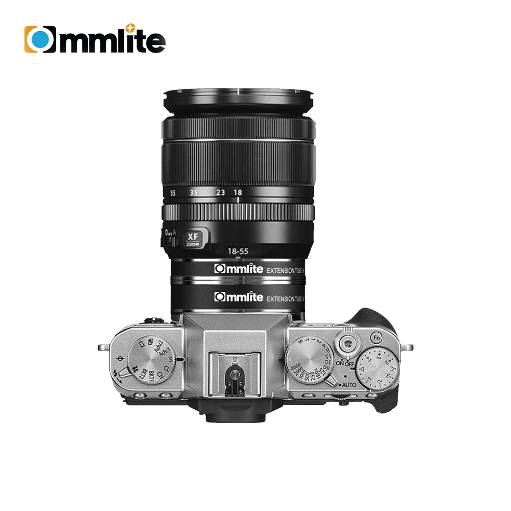 Commlite переходное кольцо объектива Автоматическая удлинительная трубка для Fujifilm X Mount камера Фокусировка на точной макросъемке