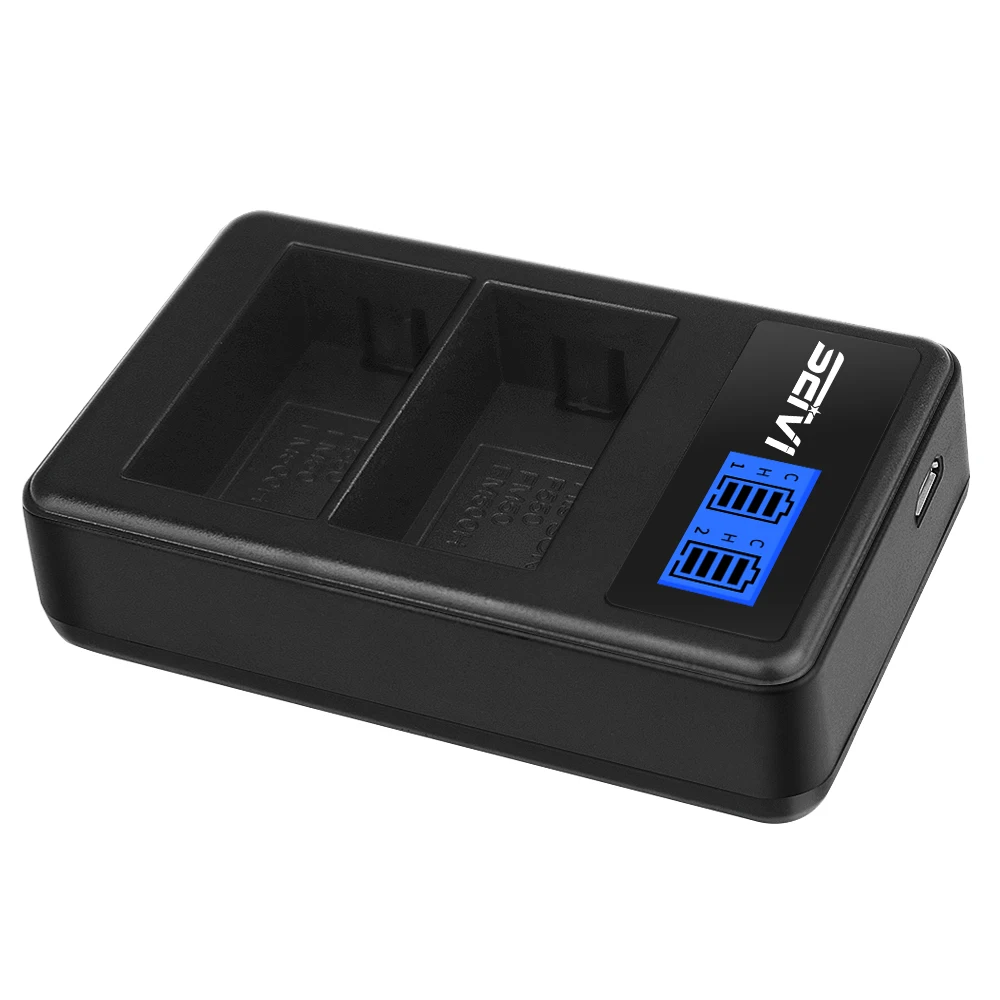  NP-FM50 FM500H NP-F330 NP-F530 NP-F550 NP-F570 및 CN-160 CN-216 CN126 시리즈 및 Atomos Ninja V용 듀얼 USB 충전기