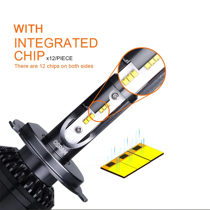 Лампа Ксеноновая Osram CSP H7 светодиодный H4 H1 H11 Противотуманные фары 9006 9005 HB4 HB3 6000K