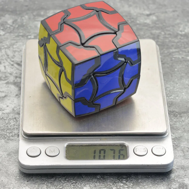 LeFun волшебный цветок Новинка 3x3x3 скоростной магический куб 55 мм черная наклейка красочная коробка обучающая головоломка Cubo magico игрушки