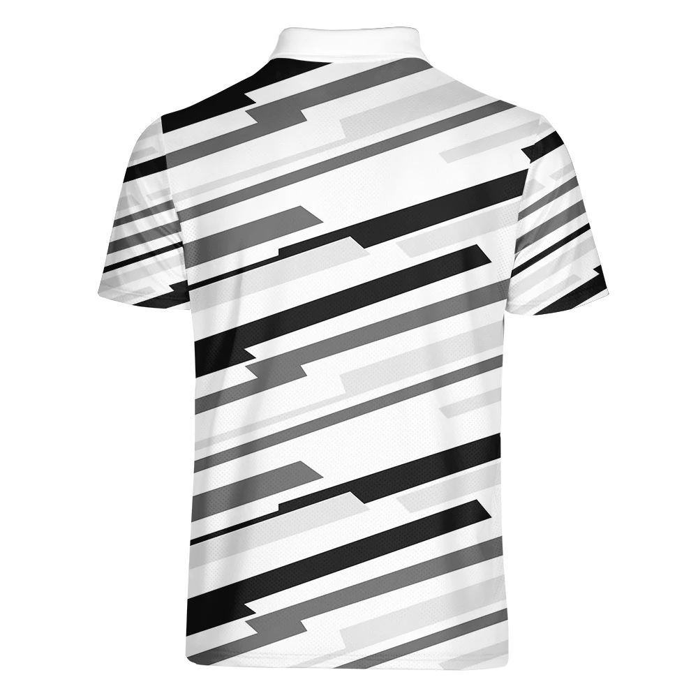 WAMNI брендовая 3D рубашка поло спортивная быстросохнущая теннисная рубашка свободная Harajuku полосатая Повседневная Бодибилдинг Мужская дышащая белая рубашка