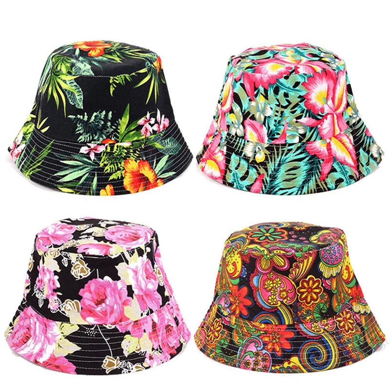 

21 Colors Women Bucket Hat Fashion Cotton Bob Hat Chapeau Wholesale Fishermen Cap UV protection Visor Hats gorro de pescador