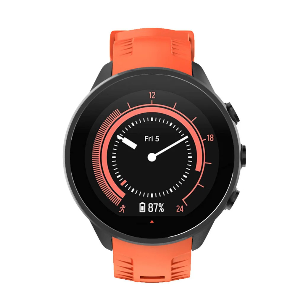 Спортивный силиконовый сменный Браслет с ремешком для SUUNTO 9/Baro Смарт-часы браслет ремешок для наручных часов 5 цветов 19Nov06