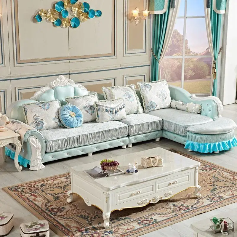 Number 2 Современная мебель для дома Meuble Puff Para Copridivano Recliner Armut Koltuk Европейский Mueble De Sala набор мебели для гостиной диван - Цвет: Number 2
