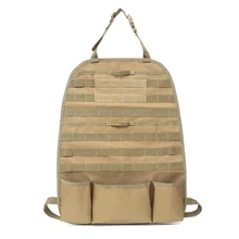 Тактический MOLLE автомобильный Органайзер на заднее сиденье панель автомобиля Чехол для автомобильного сиденья протектор Универсальный Fit