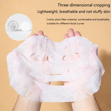 Ultra-Thin Moisturizing Disposable Compression Facial Mask Cotton Facial Sheet Face Skin Care Wrapped Masks Paper 20pcs/Bag