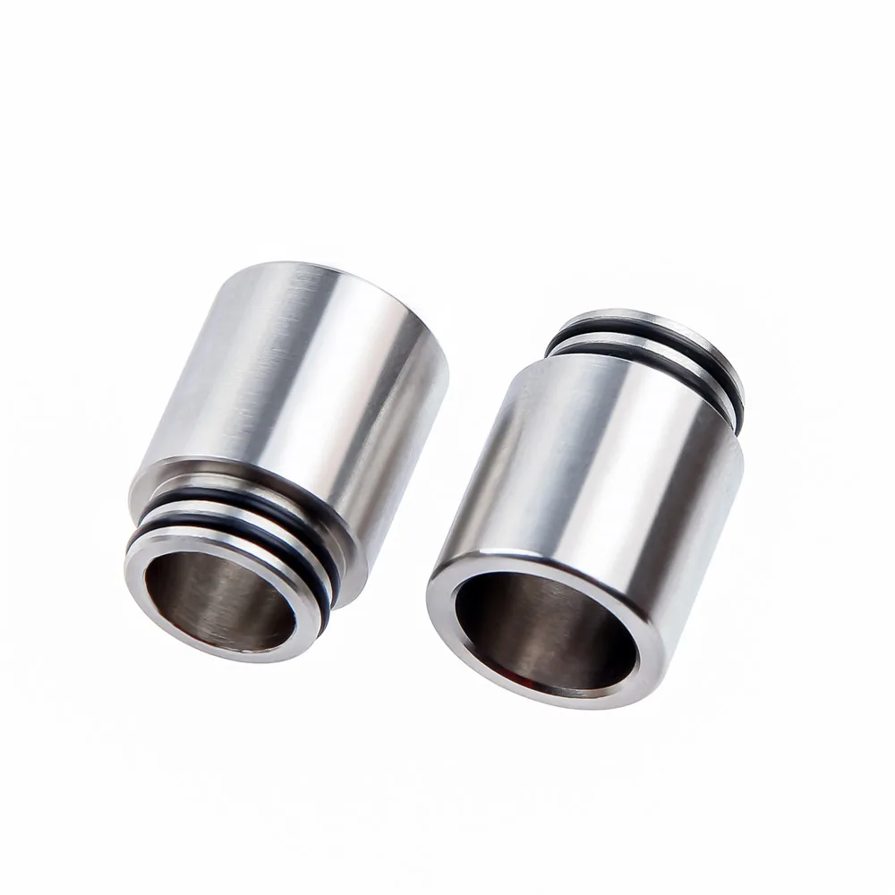 

2pcs/lot Stainless Steel Mouthpiece 810 Drip Tip for e-Cigarette 810 Thread Atomizer Tank Vape Vaporizer