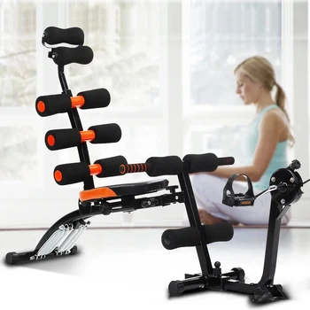 

Multifunction Adjustable Sit-Up Bench Fitness Equipment Abdominal Muscle Trainer Bench Exercise Board Cycling Bike For Home