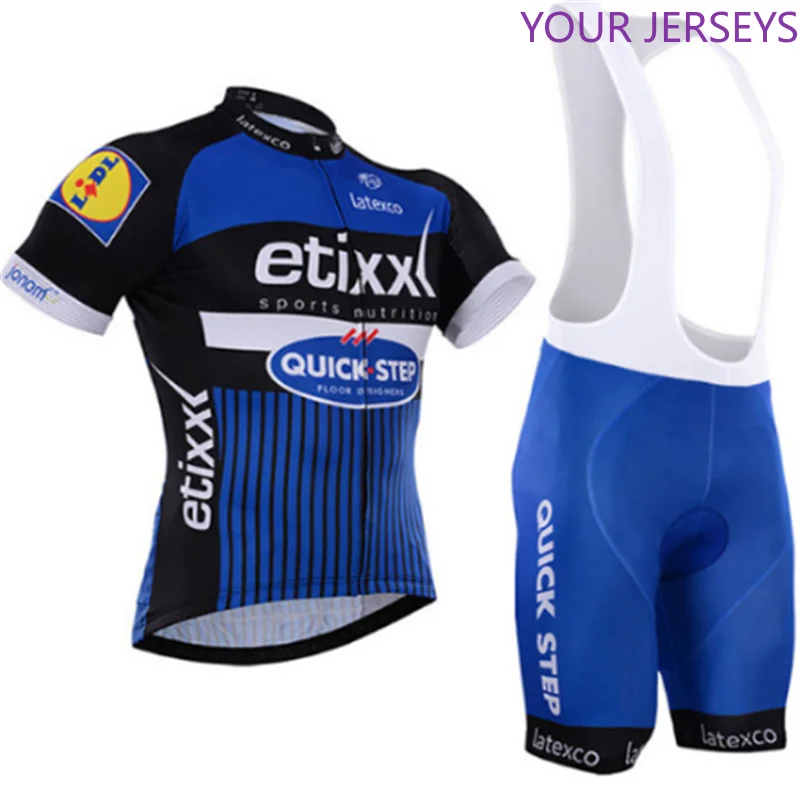 

2020 Uci Cycling Clothing Bike Jersey Quick Dry Mens Bicycle Clothes Summer Quick Step Team Cycling Jerseys Gel Bike Shorts Set