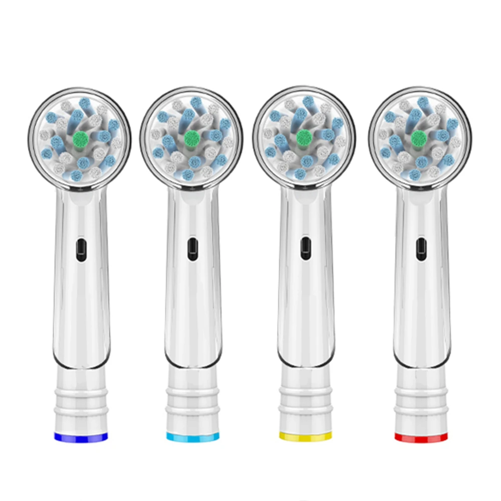 

4 PCS 3D Floss Clean Rotary Electric Toothbrush Heads for Oral B Toothbrushes Replacement Heads fit for Braun Teeth Brush